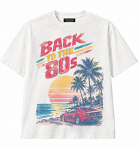 Panchiii Back to the 80s Retro Graphic T-Shirt