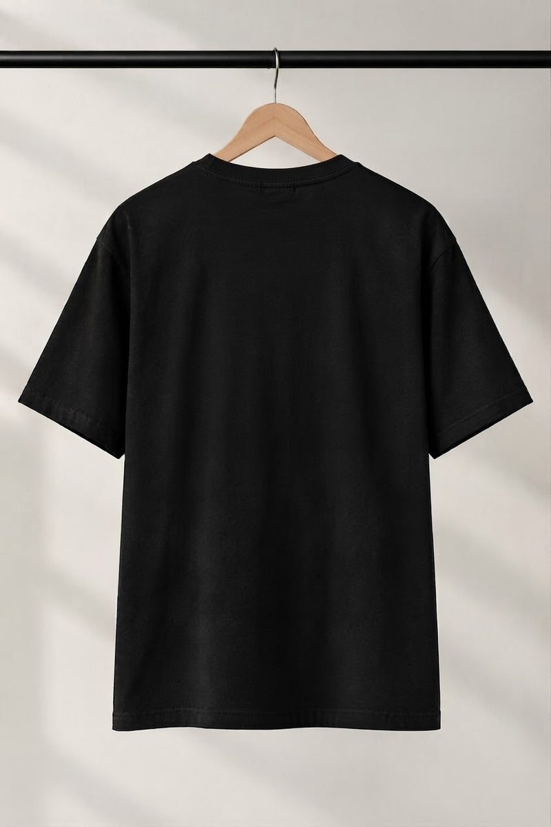 Jungle Was Massive – Oversized Black Tee