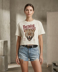 Predator Spirit - Leopard Graphic T-Shirt