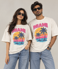Panchiii Miami Retro Graphic T-Shirt