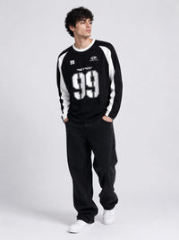99 Panchiii Black Long-Sleeve
