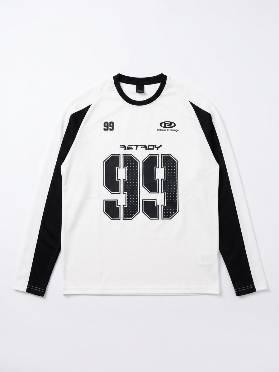99 Panchiii Black Long-Sleeve