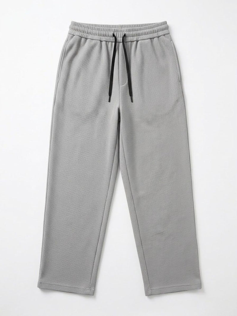 Men's Waffle Knit Baggy Trousers - 6 Colors Available