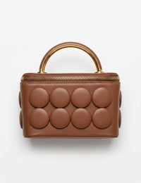 Vanity Style Box Top-Handle Bag