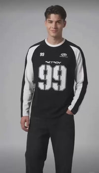 99 Panchiii Black Long-Sleeve