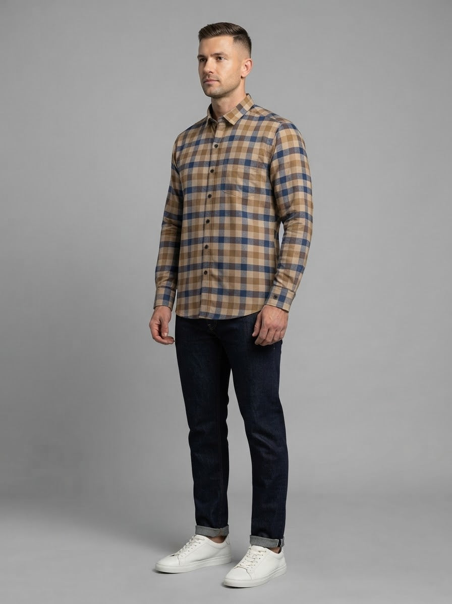 Panchiii Classic Checkered Casual Shirt