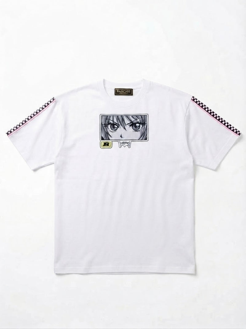 Panchiii Anime Eyes Graphic Streetwear T-Shirt